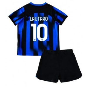 Fotbollströjor barn Inter Milan Hemmatröja Barn 2023-24 Lautaro Martinez 10