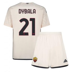 Billiga Fotbollströjor barn AS Roma Bortatröja 2023-24 Paulo Dybala 21