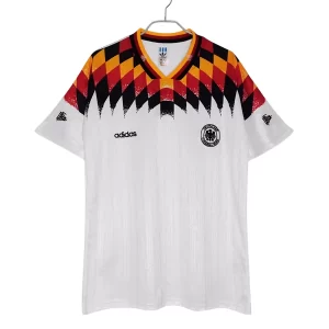 Tyskland Fotbollströja Hemmaställ Retro Fotbollströjor 1994