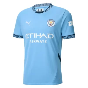 Herr Manchester City Hemmatröja 2024/25 Fotbollströja med namn