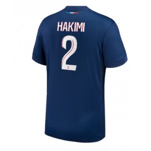 PSG Kläder Herr Paris Saint-Germain Hemmatröja 2024-25 Achraf Hakimi 2