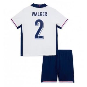 Billiga Fotbollströjor Barn England Fotbollströja Hemmaställ EM 2024 Kyle Walker 2