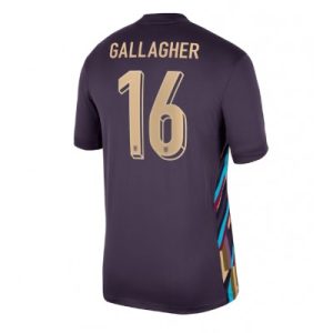 Matchtröjor Fotboll England Bortaställ EM 2024 för Herr Conor Gallagher 16